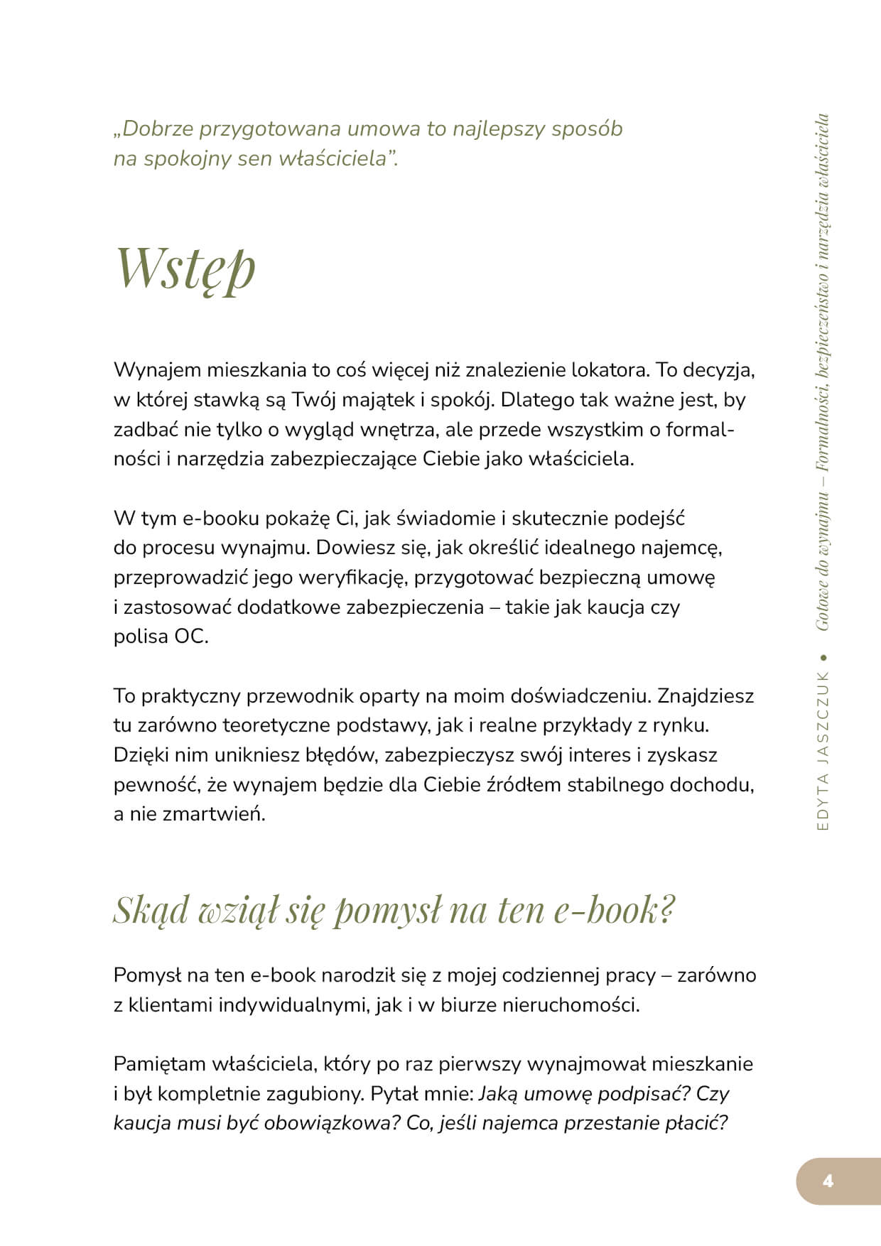 e-book "Gotowe do wynajmu-Formalności, bezpieczeństwo i narzędzia właściciela" - obrazek 4