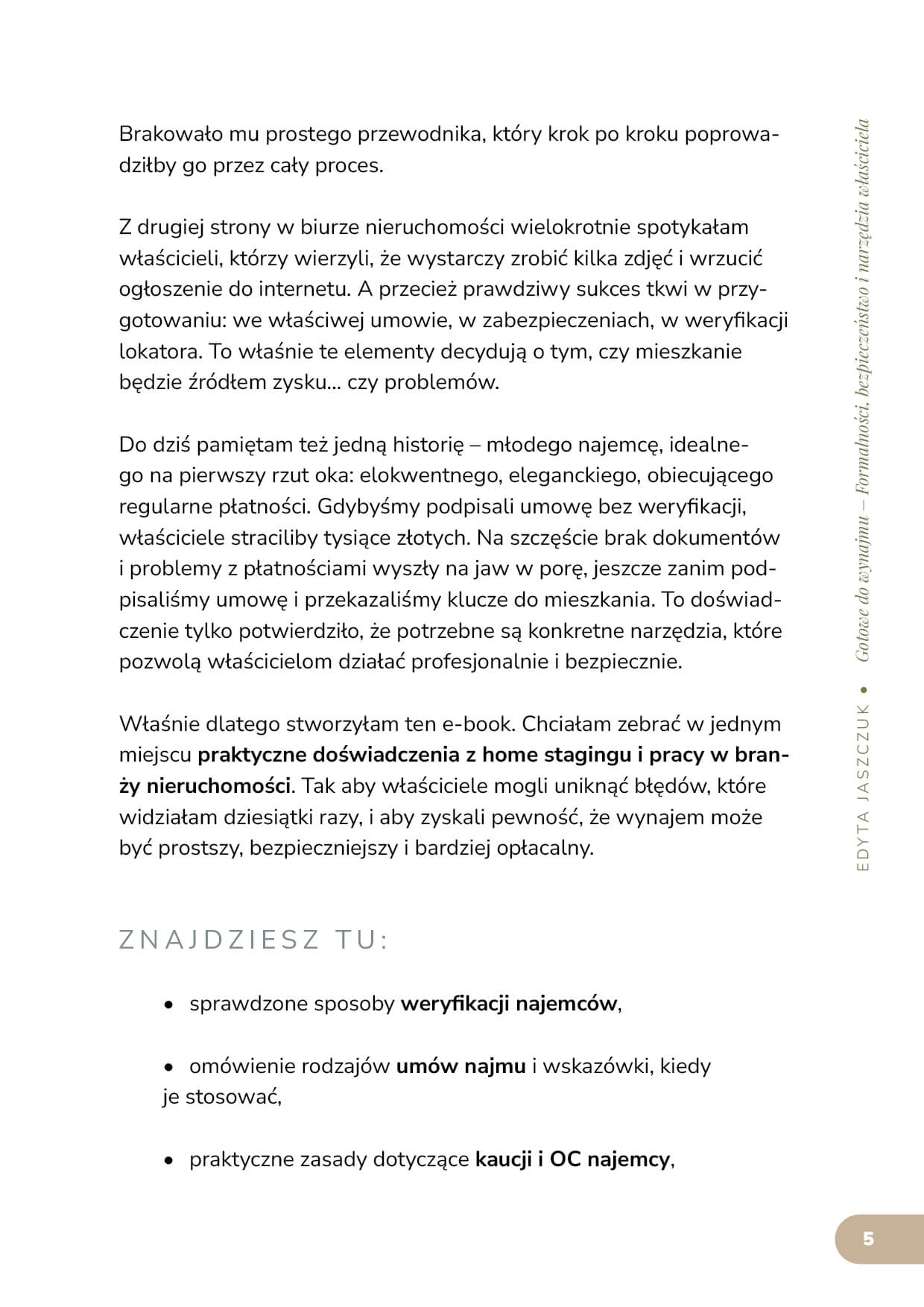 e-book "Gotowe do wynajmu-Formalności, bezpieczeństwo i narzędzia właściciela" - obrazek 5