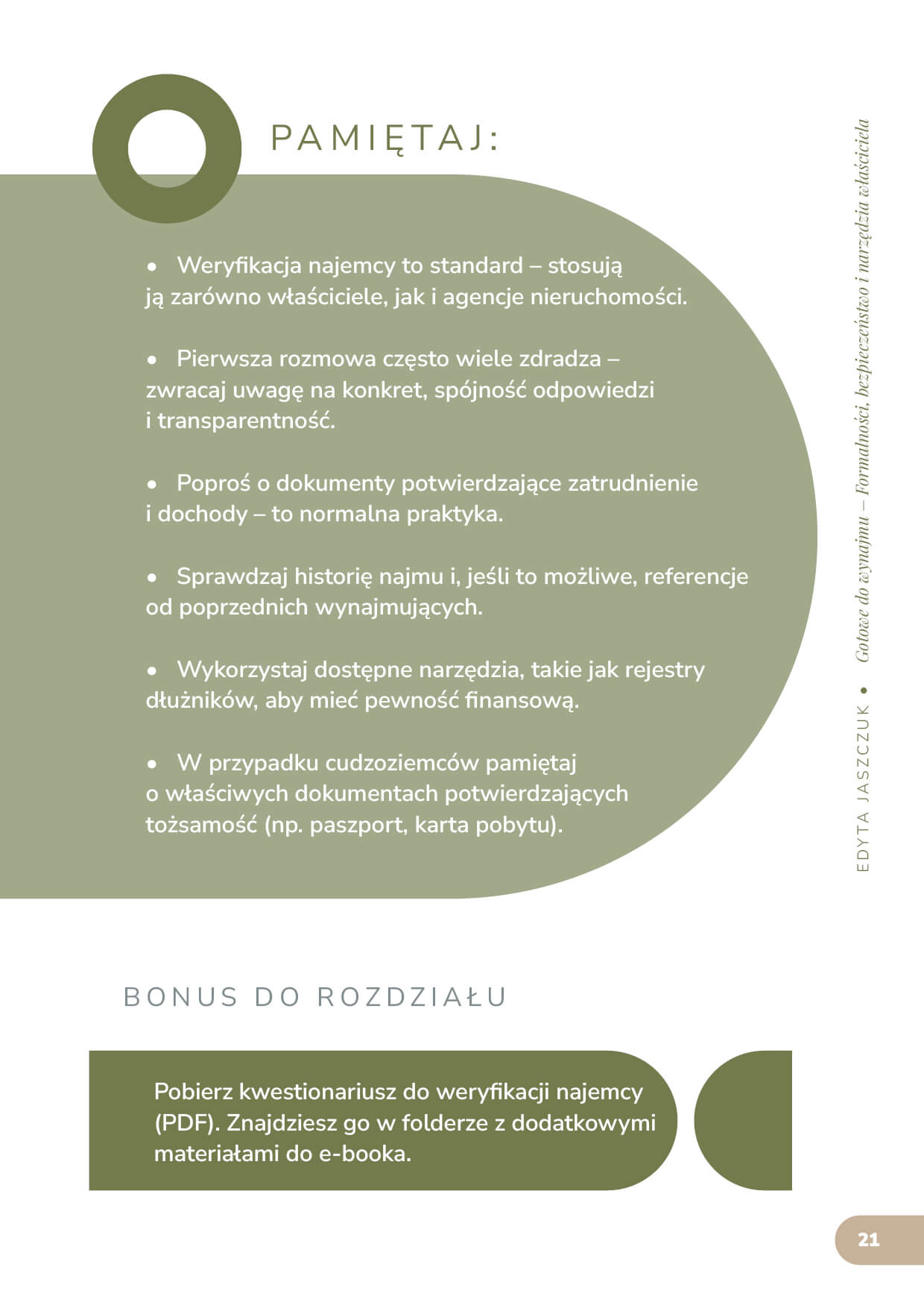 e-book "Gotowe do wynajmu-Formalności, bezpieczeństwo i narzędzia właściciela" - obrazek 8